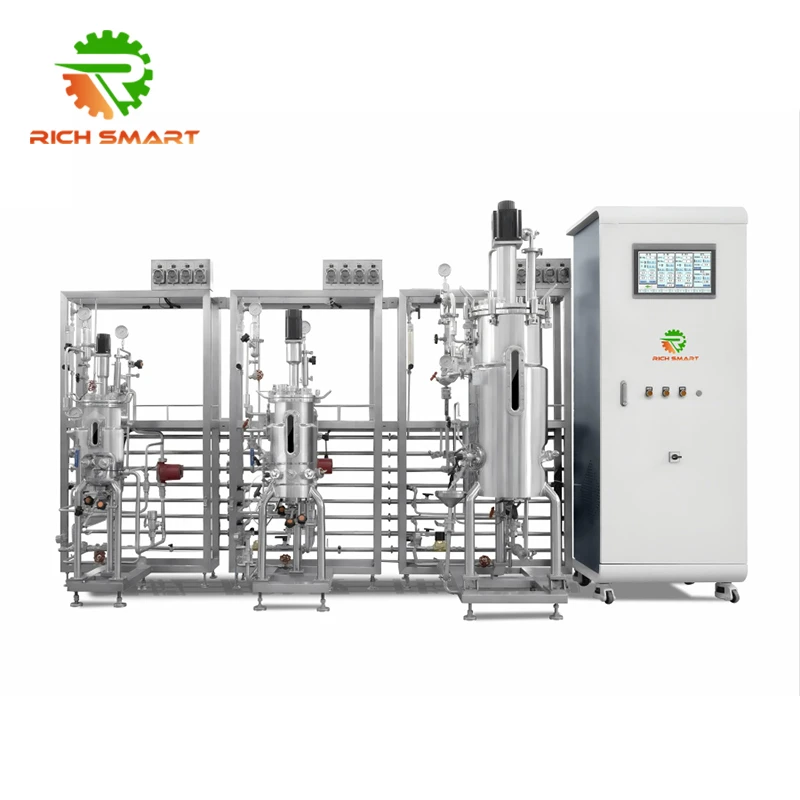 Twin Configuration Stainlees Steel Bioreactor